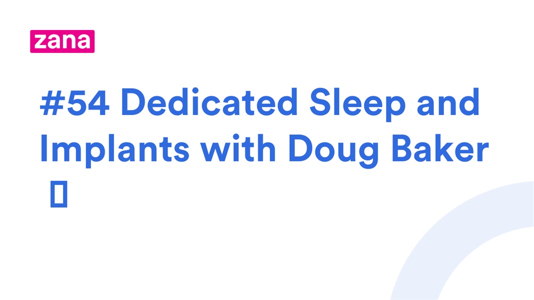 How Dedicated Sleeping Implants is Revolutionizing the Dental Industry with Doug Baker